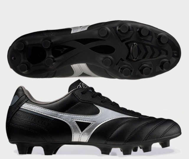 Bota Mizuno Morelia II Club- plateadas