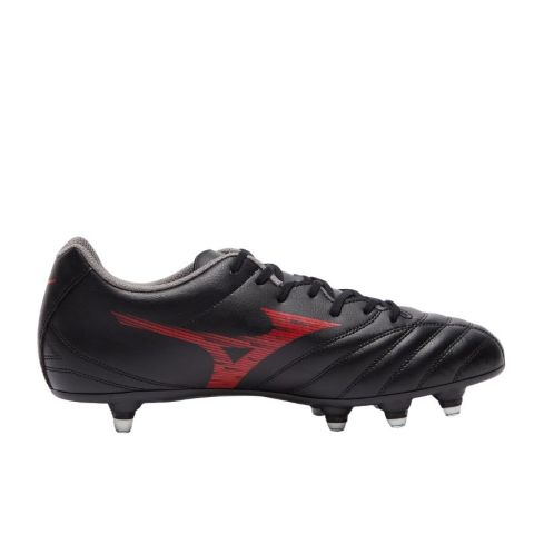 Bota Mizuno Monarcida Neo Rugby- Negras y Rojas