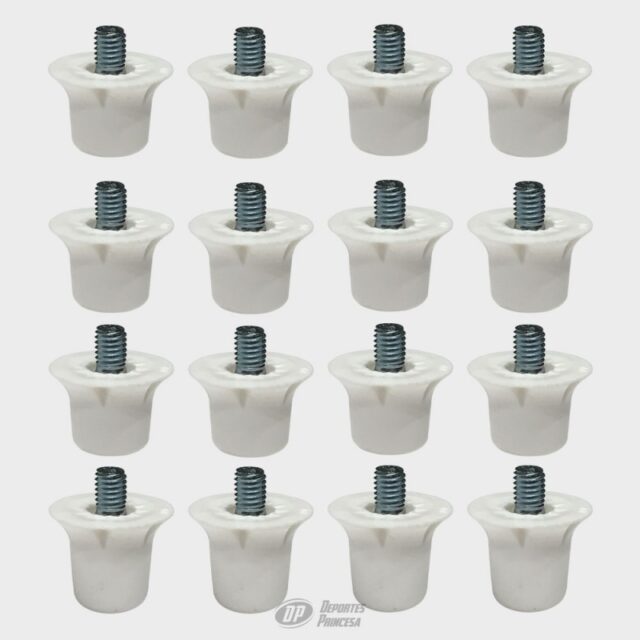 Tacos Nylon Blancos- 13mm